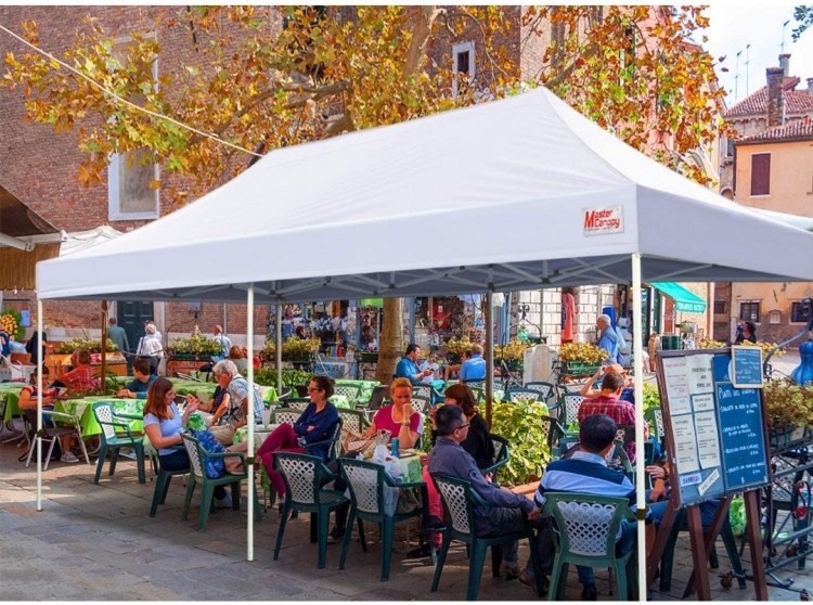 Tent, Tables and Chairs